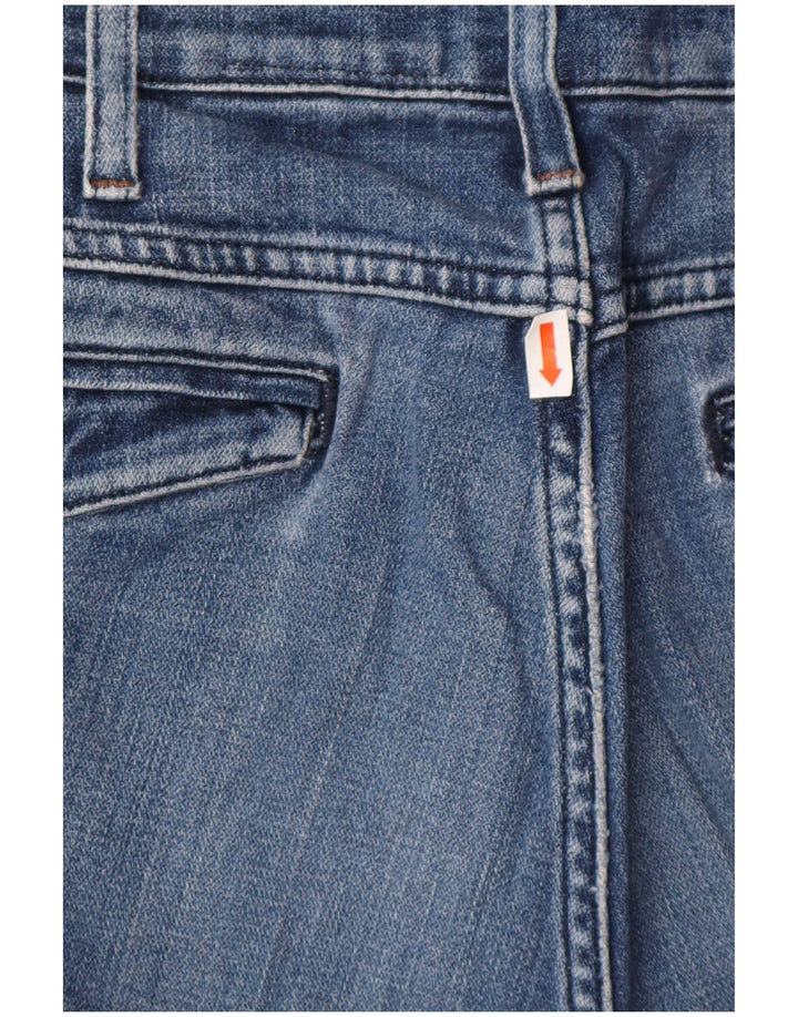 WRANGLER Masculino Chino Slim Jeans W31 L34 Azul Algodão