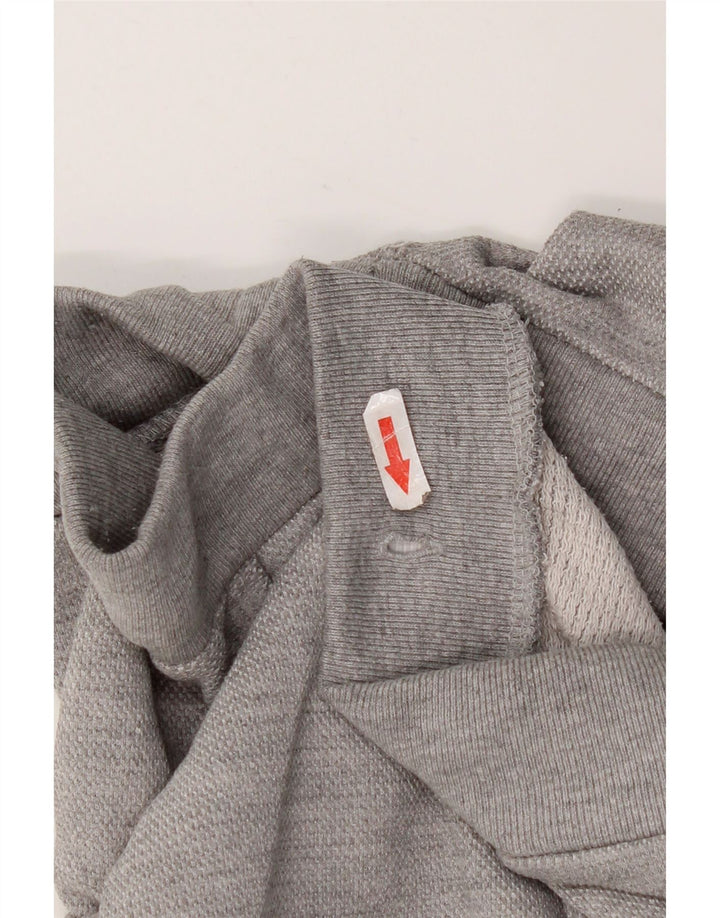 Shorts esportivos masculinos Zara cinza médio