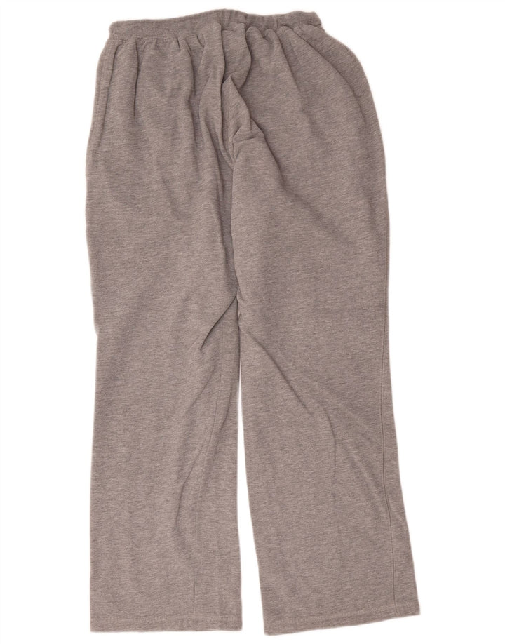 Calça de treino masculina Canterbury com estampa gráfica cinza médio algodão manchado