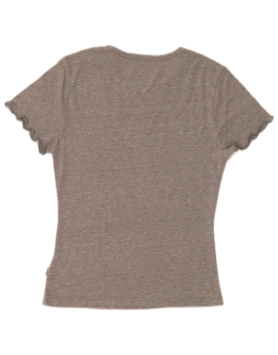 Camiseta feminina VANS UK 4 XS cinza manchada