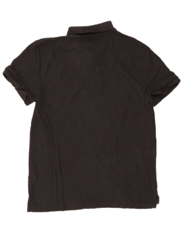 Camisa polo masculina Nike grande algodão preto