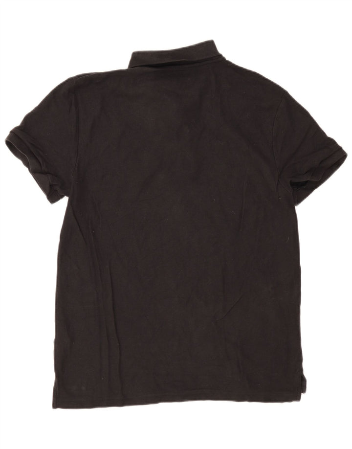Camisa polo masculina Nike grande algodão preto
