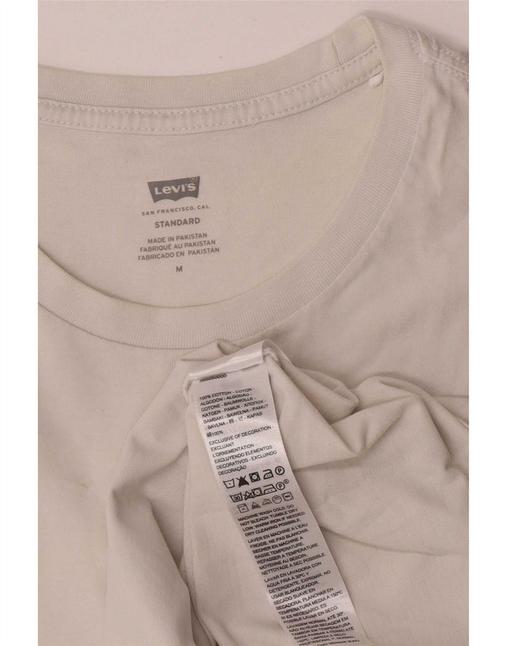 Camiseta masculina Levi's Top médio algodão bege