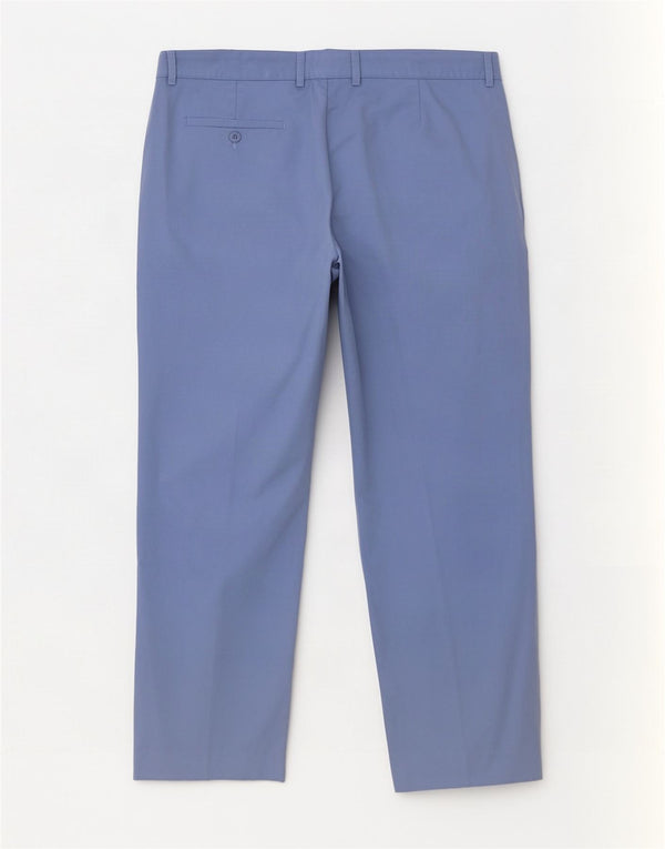 Farah Calça Chino Masculina Reta W42 L29 Algodão Azul