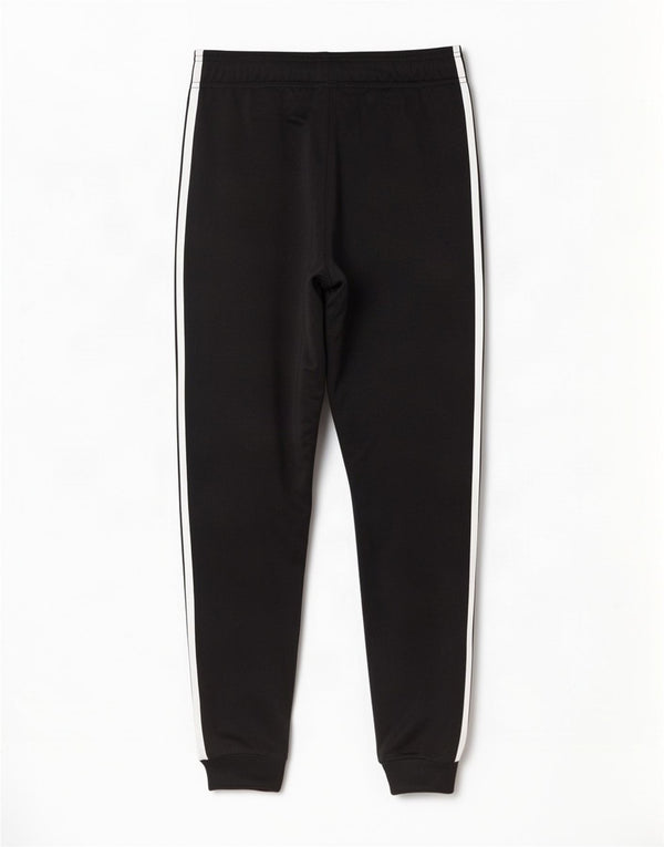Adidas meninos calças de treino joggers 11-12 anos preto poliéster