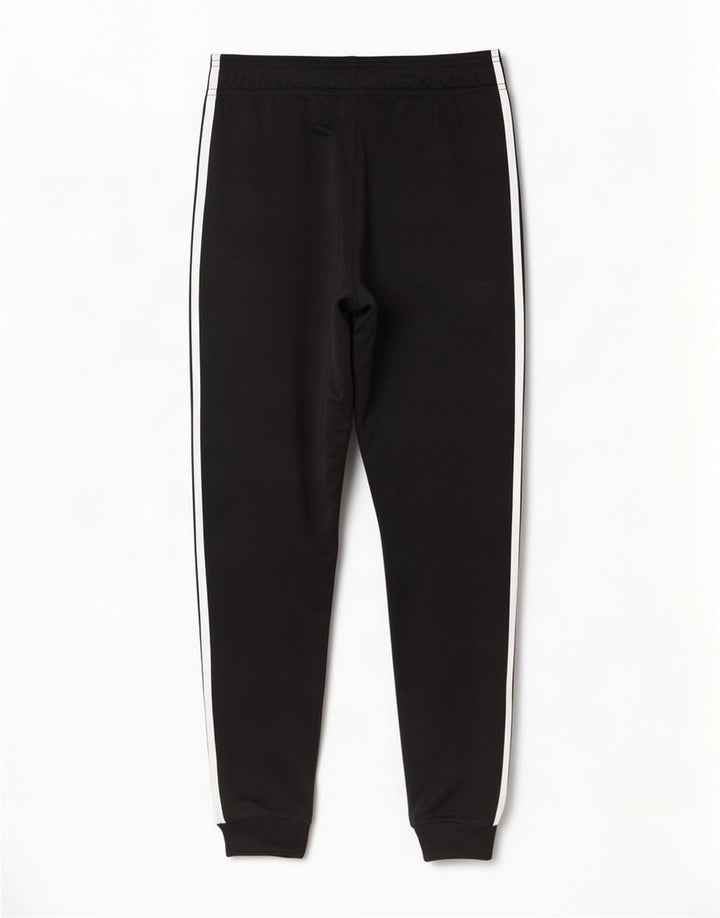 Adidas meninos calças de treino joggers 11-12 anos preto poliéster