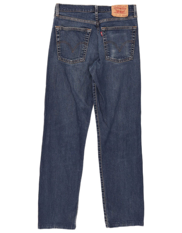 Levi's Masculino 521 Straight Jeans W33 L29 Azul Algodão