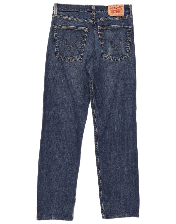 Levi's Masculino 521 Straight Jeans W33 L29 Azul Algodão