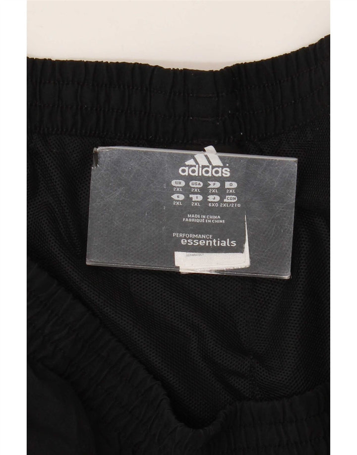 Shorts esportivos masculinos Adidas 2XL poliéster preto