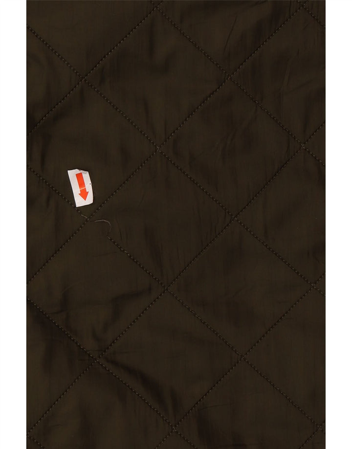 Colete acolchoado masculino BARBOUR UK 42 XL poliamida verde