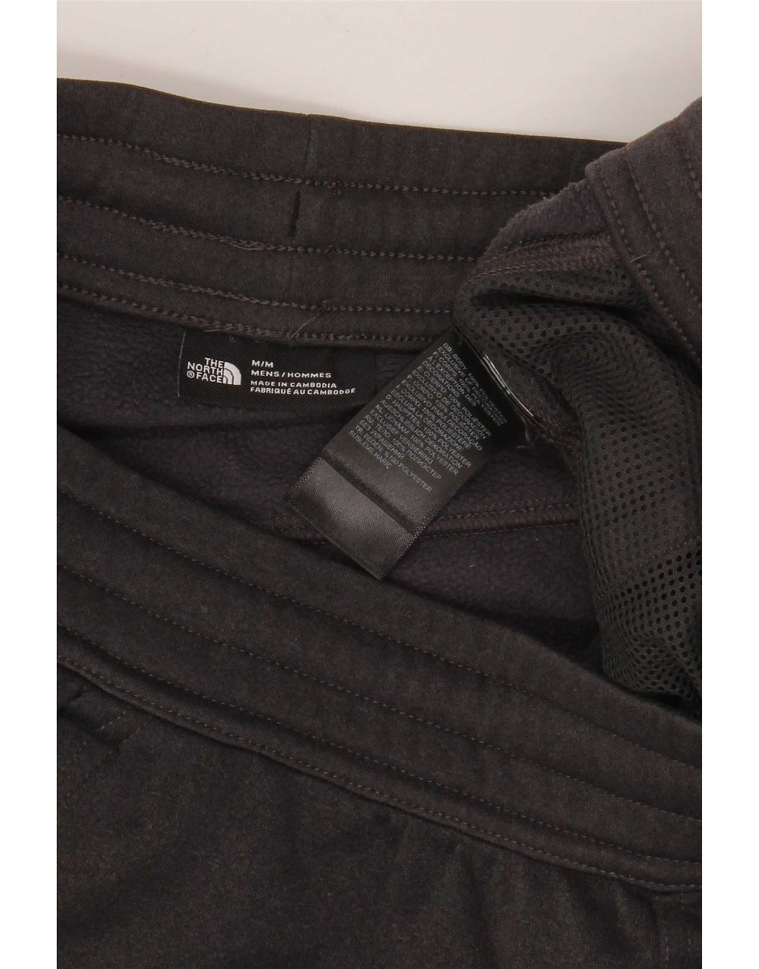 The North Face Mens Calças de treino Joggers poliéster cinza médio