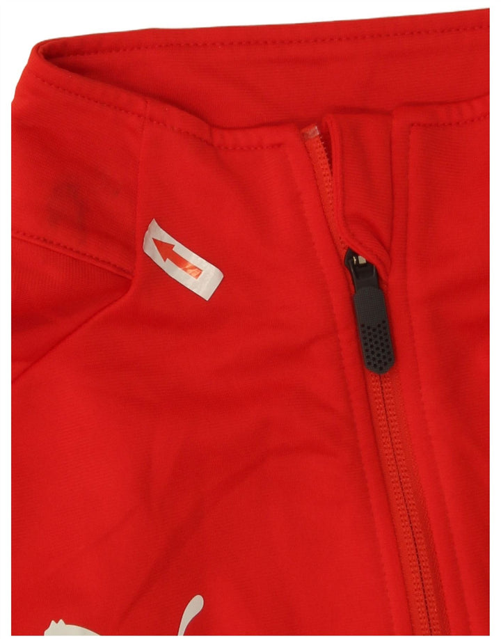 Puma Masculino AC Milan Graphic Tracksuit Top Jaqueta Médio Vermelho