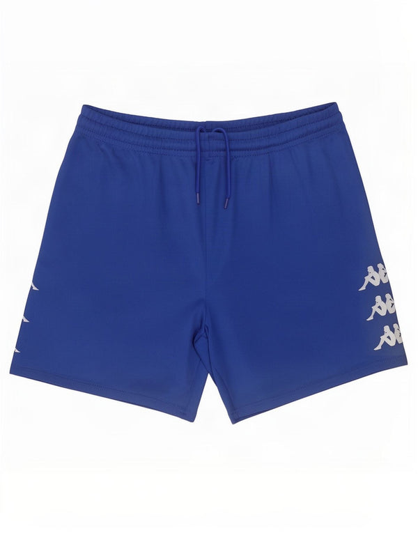 Shorts esportivos gráficos masculinos Kappa XL azul