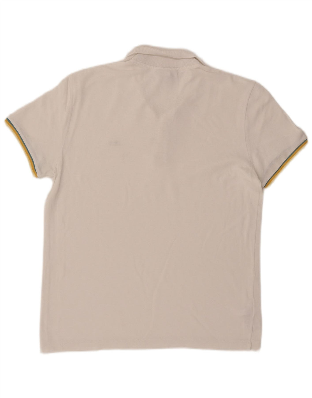 Camisa polo masculina Lacoste Slim Fit tamanho 5 grande algodão branco