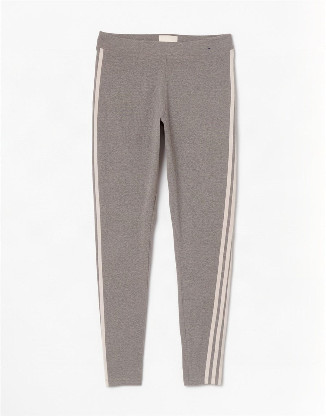 Leggings Adidas Femininas UK 12/14 Algodão Cinza Médio