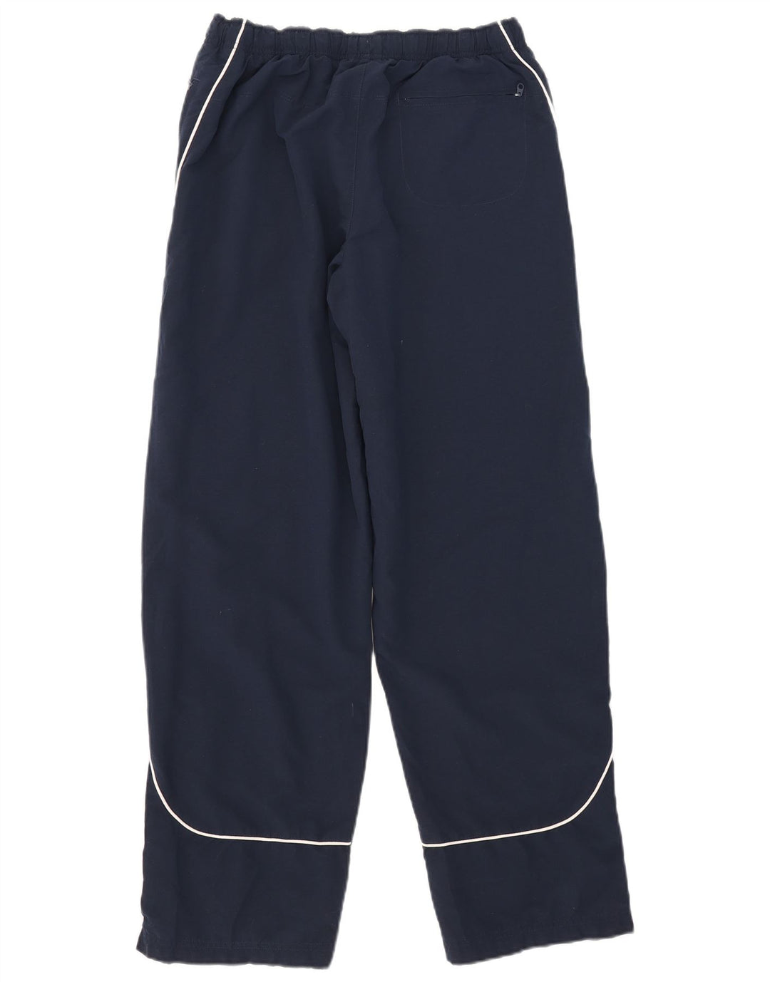 Calça de treino masculina Nike UK 38/40 poliéster azul marinho médio