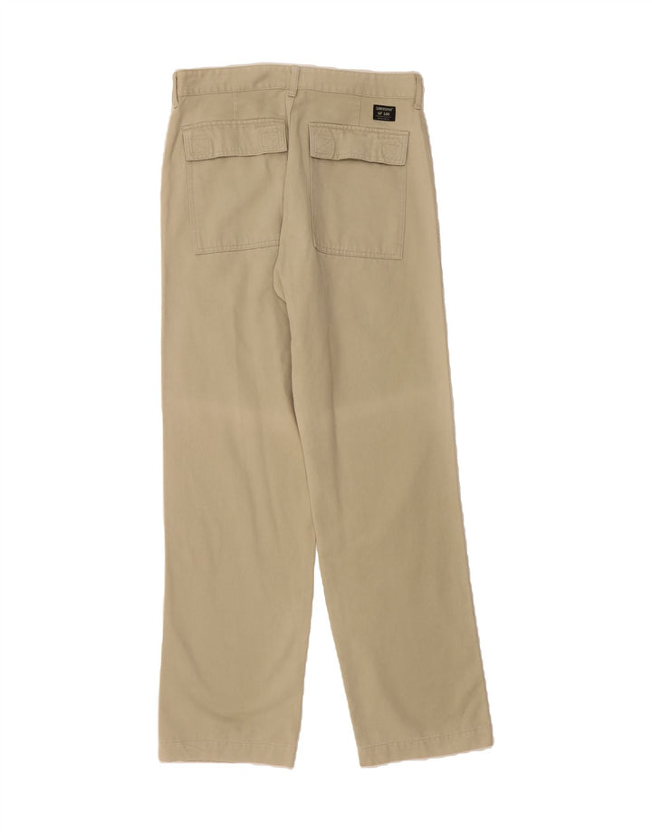 LEE Mens Straight Chino Trousers W34 L34 Beige Cotton Vintage Lee and Second-Hand Lee from Messina Hembry 
