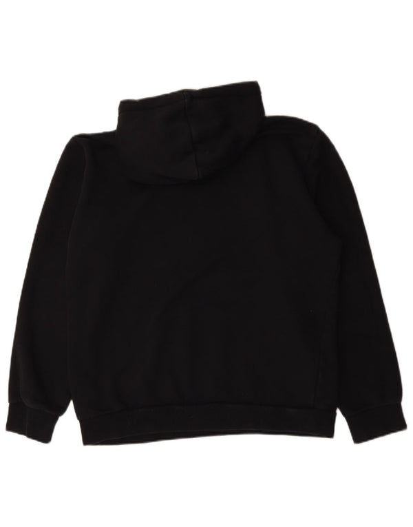 Puma masculino gráfico moletom com capuz médio algodão preto