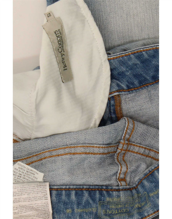 Calça jeans feminina Henry Cottons W27 L26 algodão azul