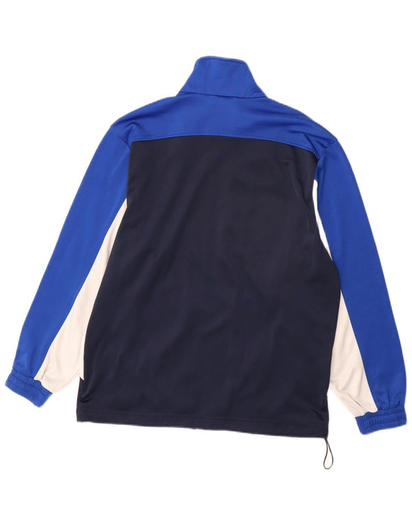 Lotto Mens Treino Top Jaqueta Grande Azul Marinho Colourblock Poliéster