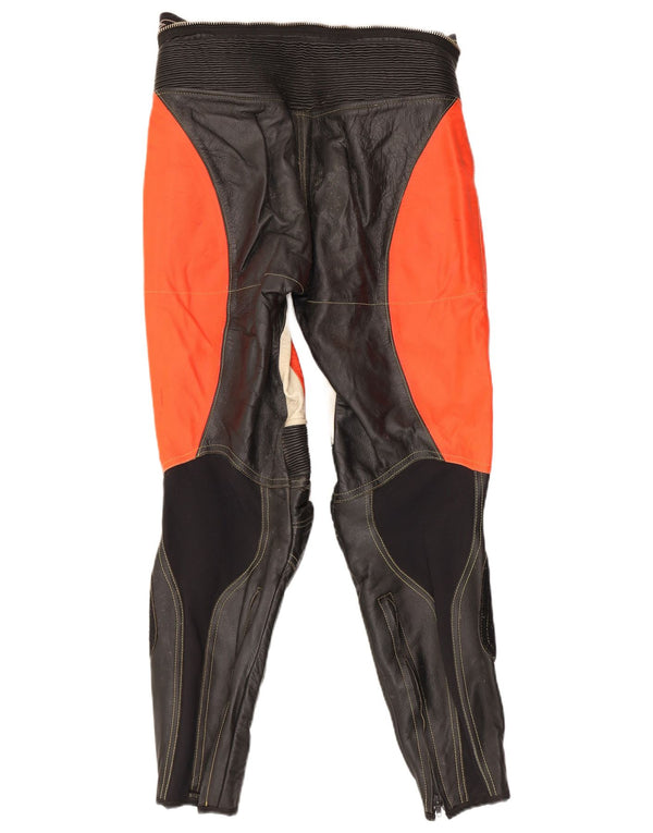 Calças da motocicleta dos homens da bicicleta na ação IT 44 XS W30 L28 Red Colourblock