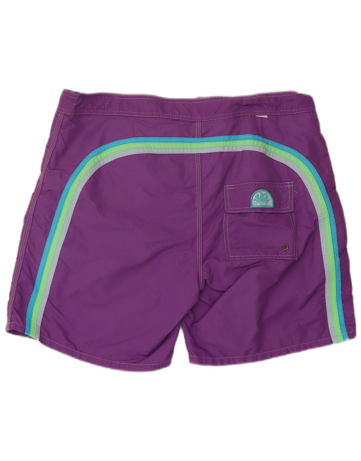 Shorts de natação masculino Sundek grande roxo nylon
