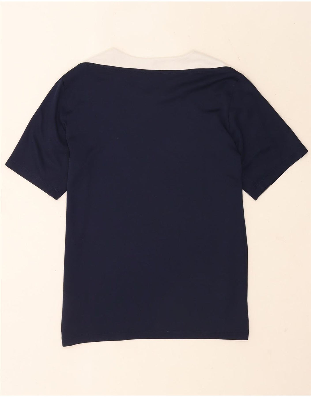 Camiseta Nike Masculina Dri Fit Slim Top Grande Azul Marinho Colourblock Poliéster