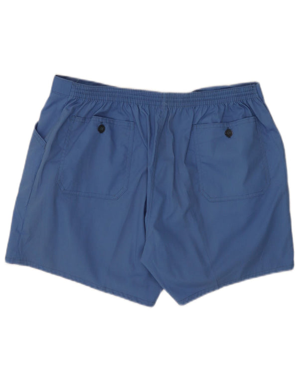 Shorts Chino Masculino VINTAGE IT 54 2XL W32 Azul Poliéster