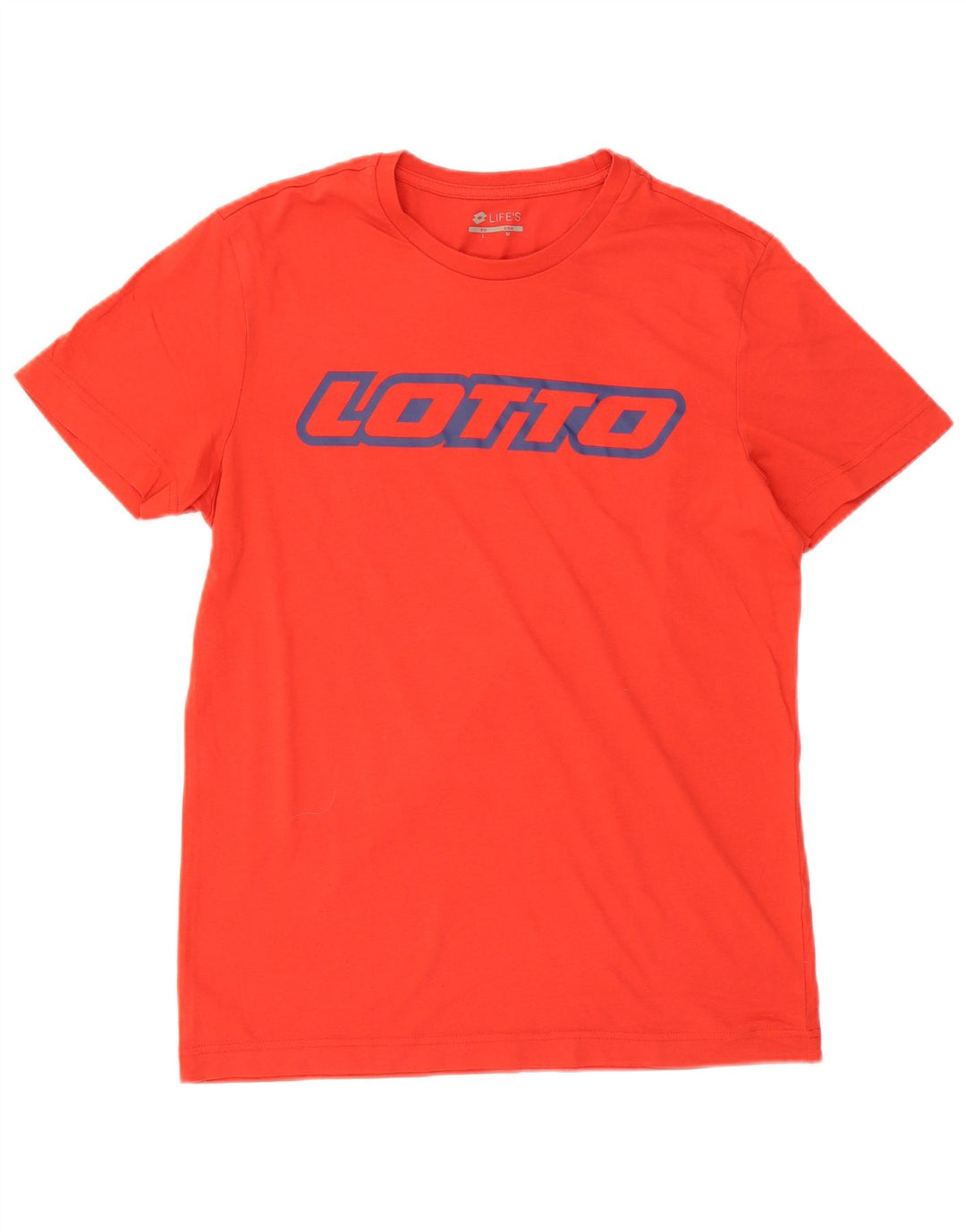 Camiseta gráfica masculina Lotto Top médio vermelho