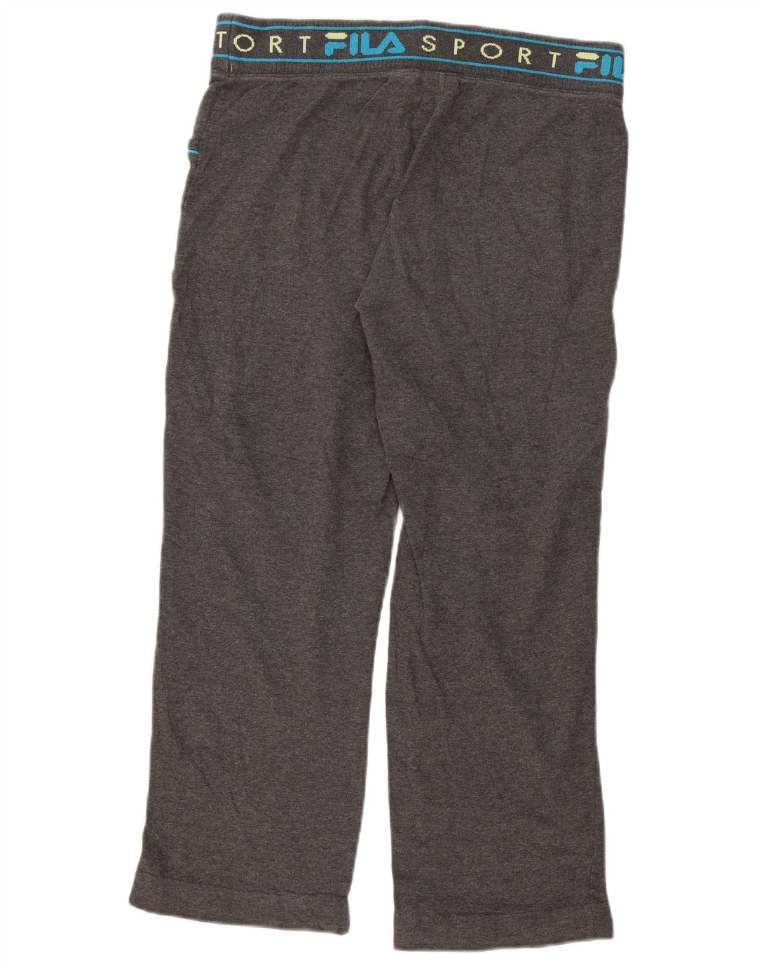 Calça feminina FILA Graphic Tracksuit UK 14 cinza médio