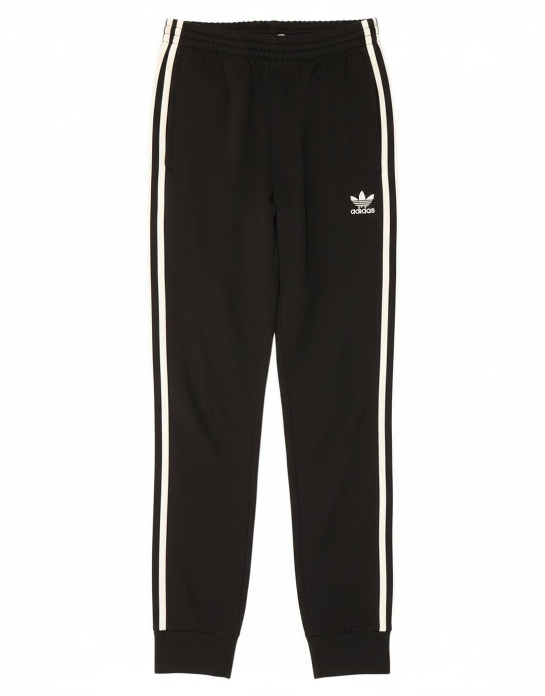 Adidas Mens Treino Calças Joggers Pequeno Poliéster Preto