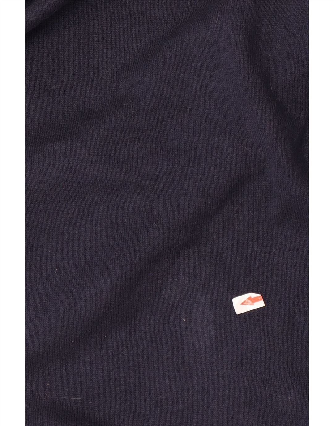 Eddie Bauer Suéter masculino com gola V e algodão azul marinho médio