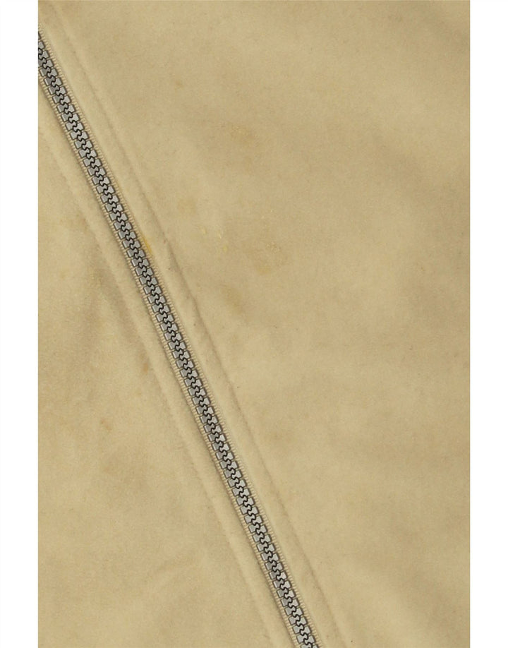 KAPPA Mens Treino Top Jaqueta Grande Off White Colourblock