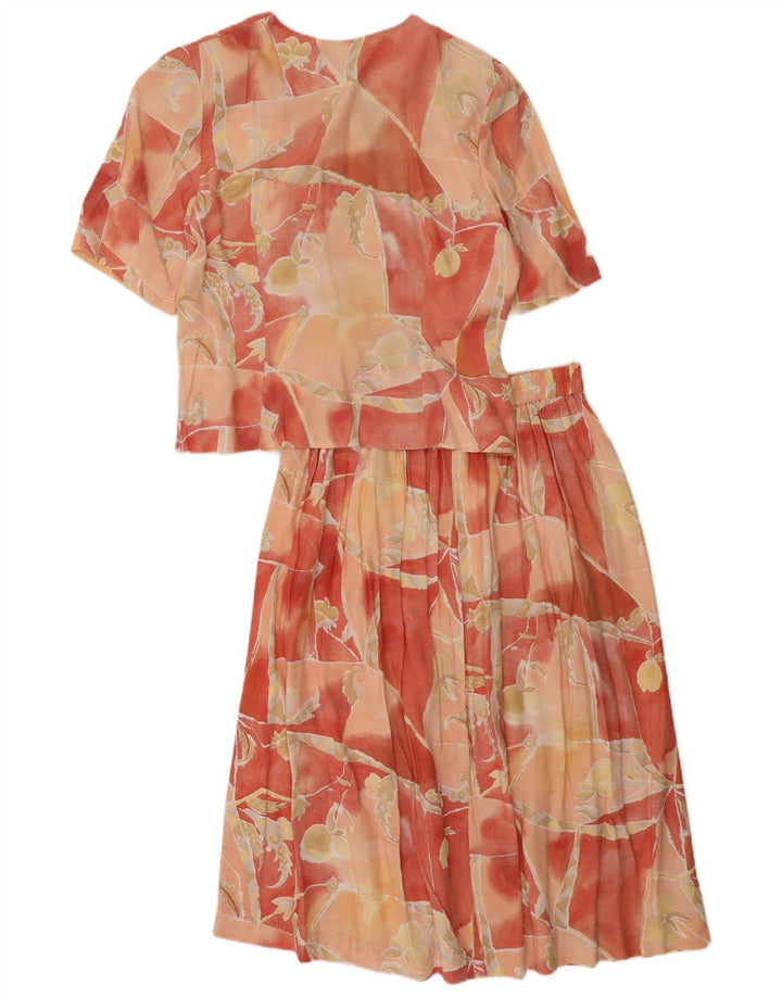 Conjunto de saia feminina de 2 peças da Principles UK 14 médio W34 floral multicolorido