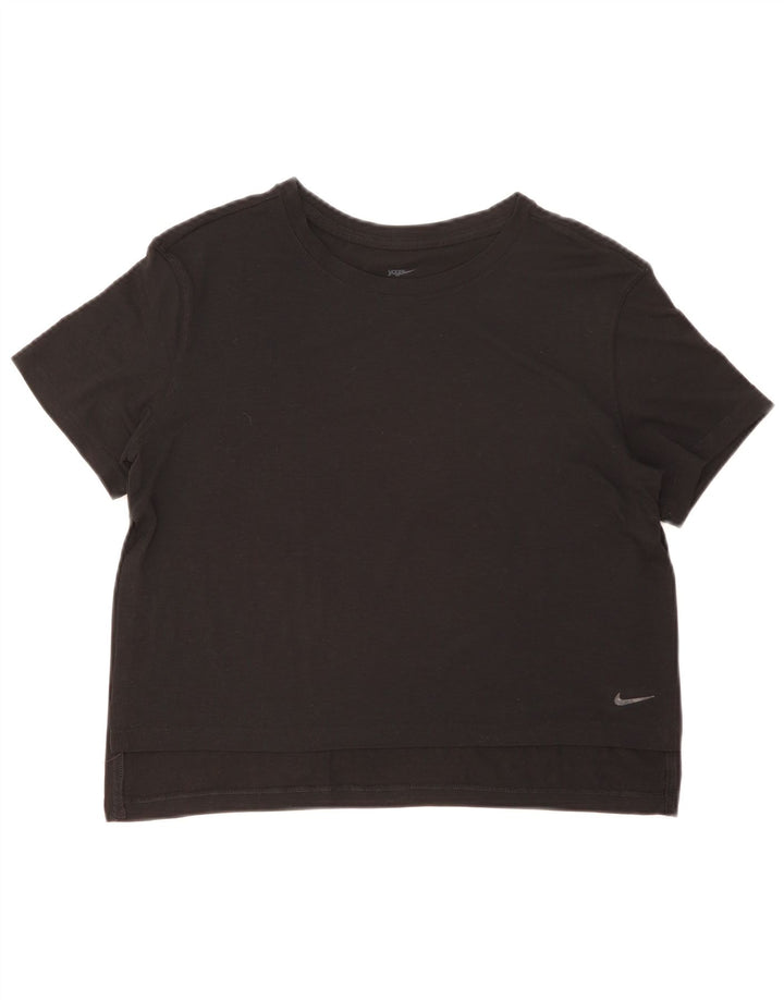 Camiseta Nike Feminina Dri Fit Top UK 14 Médio Preto