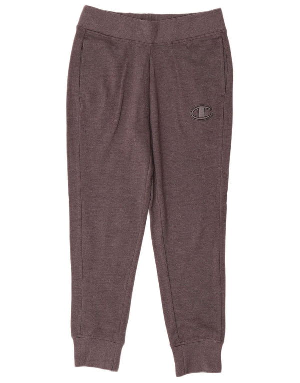 Calça de treino masculina Champion Joggers pequeno algodão cinza
