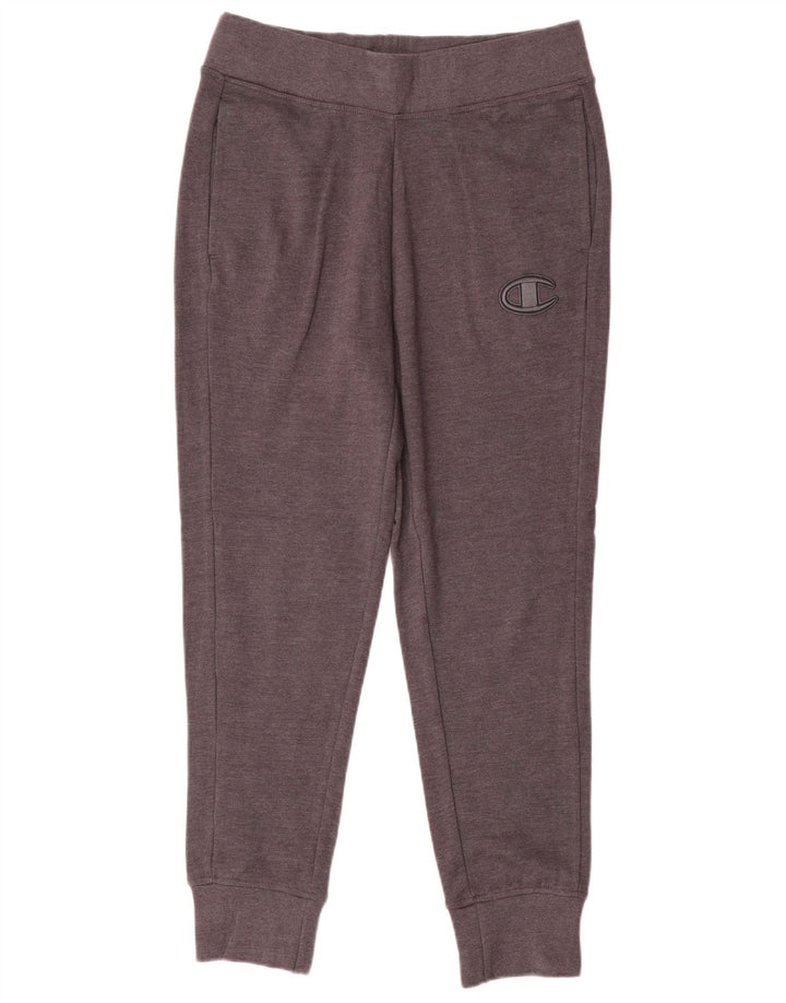 Calça de treino masculina Champion Joggers pequeno algodão cinza