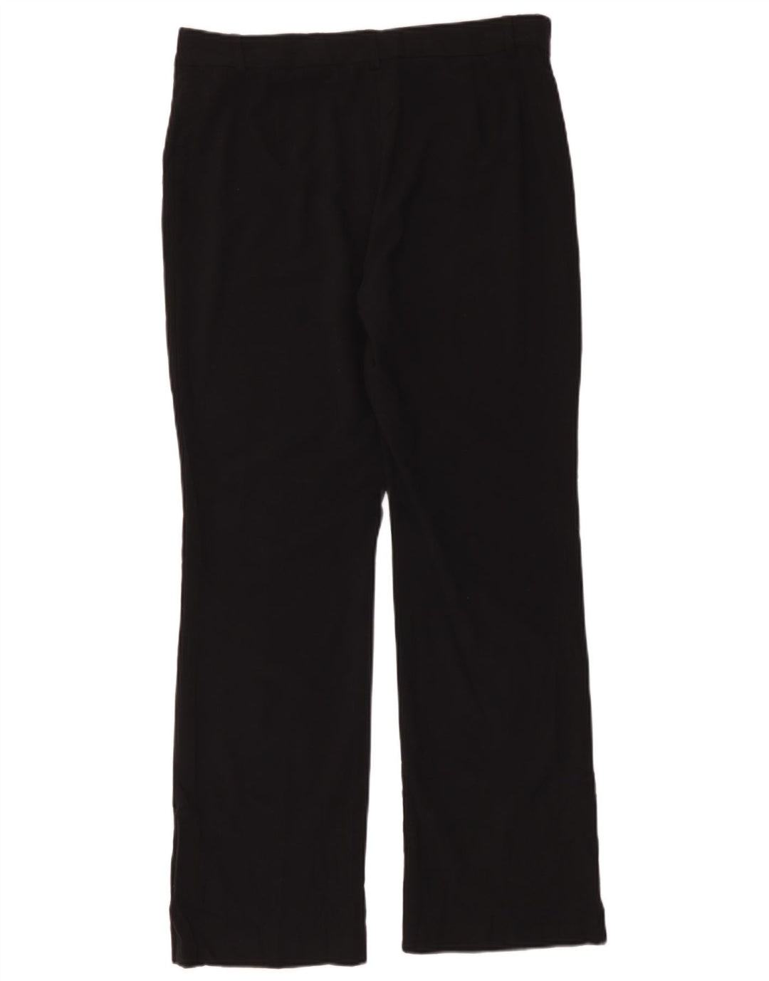 Calça feminina Marks & Spencer Bootcut Suit Reino Unido 14 Grande W34 L30 Preta