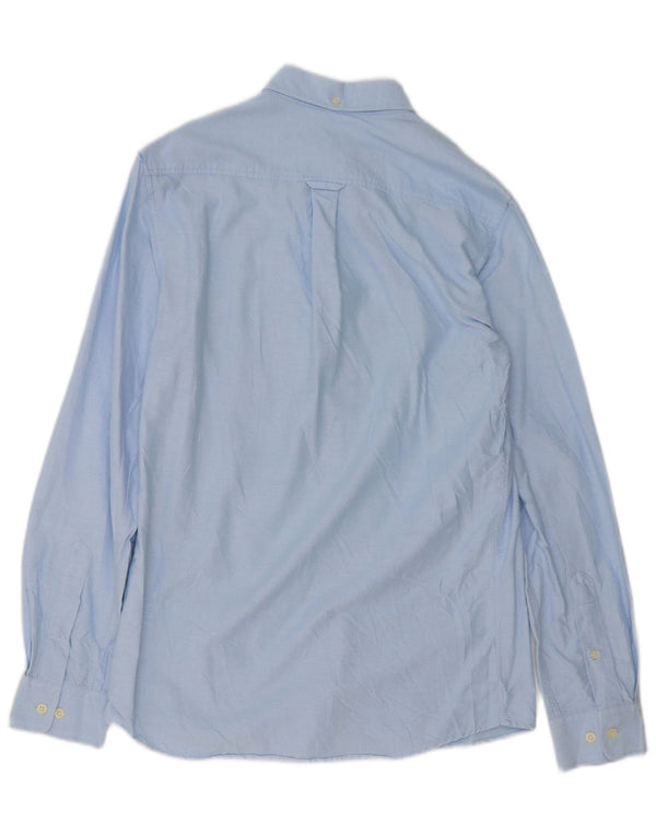 Camisa masculina Jack Wills pequena azul algodão