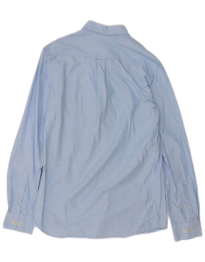 Camisa masculina Jack Wills pequena azul algodão