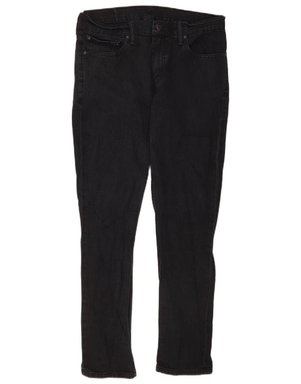 Levi's Mens Jeans Slim W33 L30 Algodão Preto