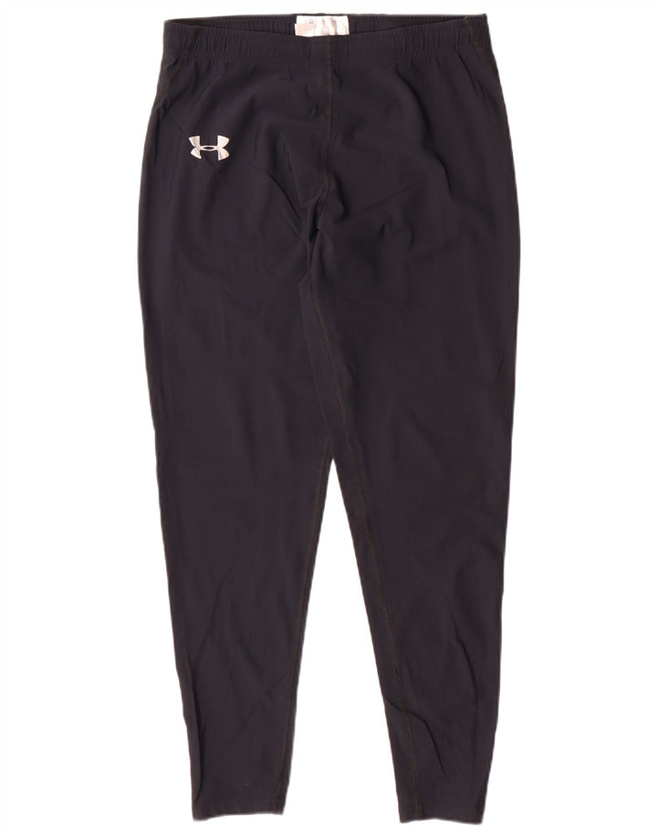 Calça de treino feminina UNDER ARMOUR Heat Gear Reino Unido 14 grande azul marinho