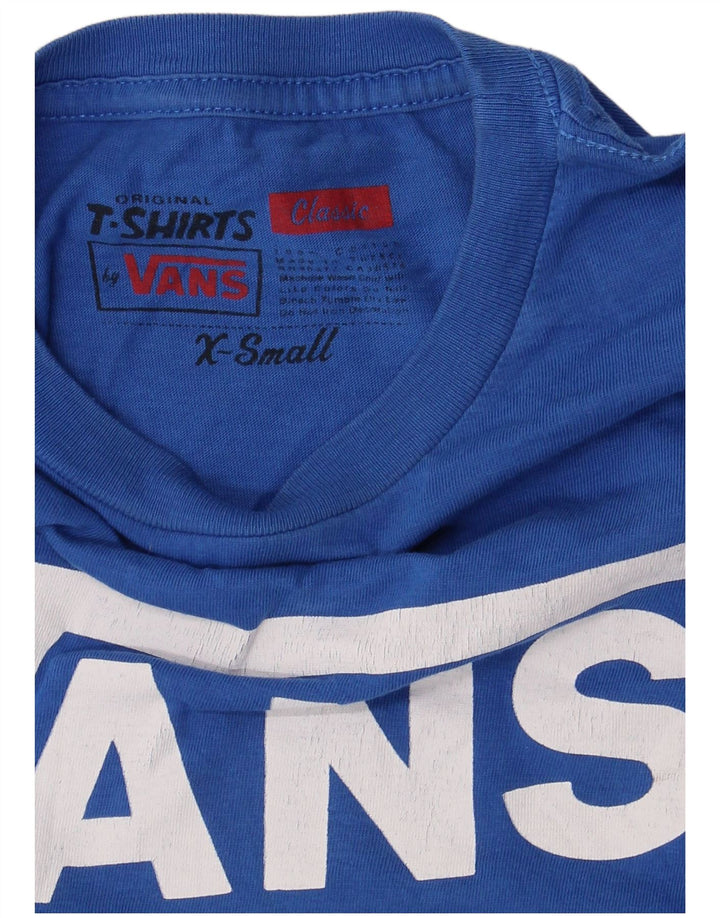 Camiseta Vans Feminina Classic Fit Graphic UK 6 XS Azul