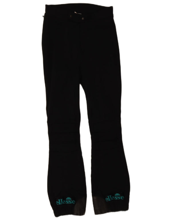 Calça de esqui feminina Ellesse W26 L29 preta poliamida