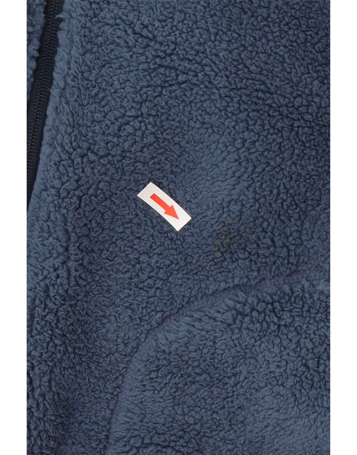 Jaqueta de lã masculina Columbia UK 42 XL azul poliéster