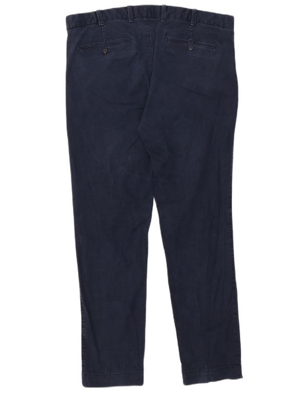 Calça Chino Slim Masculina Gap W38 L32 Algodão Azul Marinho