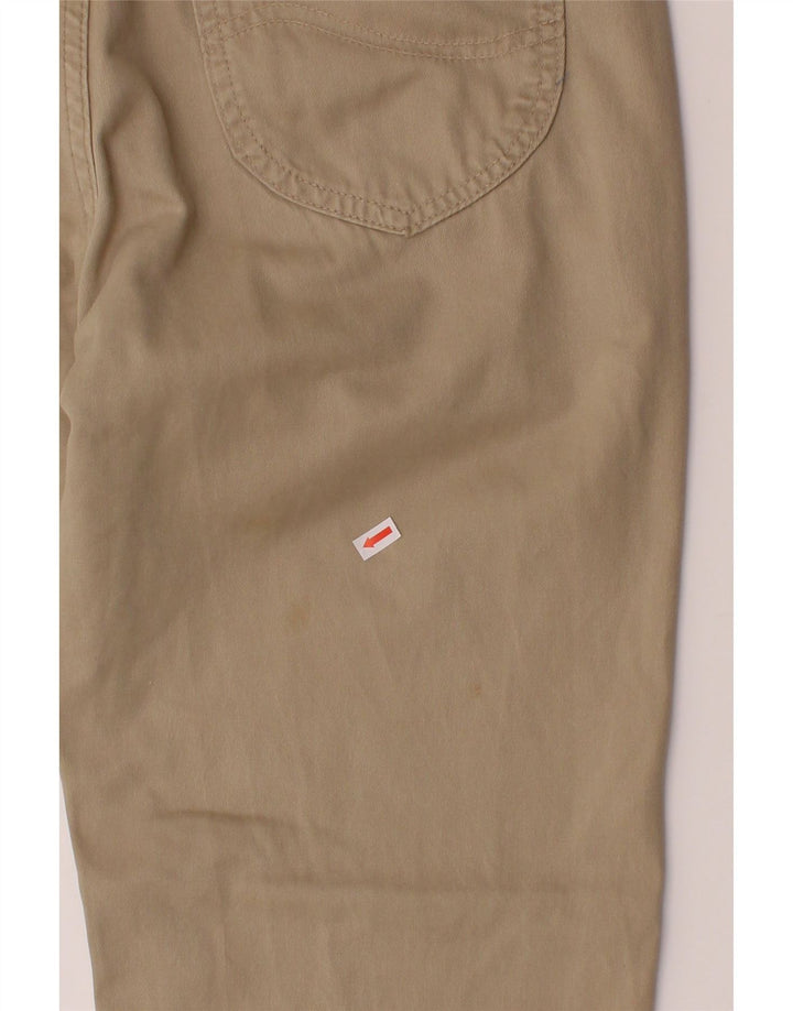 LEE Mens Straight Casual Trousers W34 L29 Beige Cotton Vintage Lee and Second-Hand Lee from Messina Hembry 
