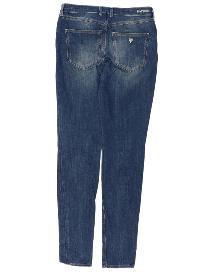 Calça jeans skinny feminina GUESS W30 L32 azul algodão