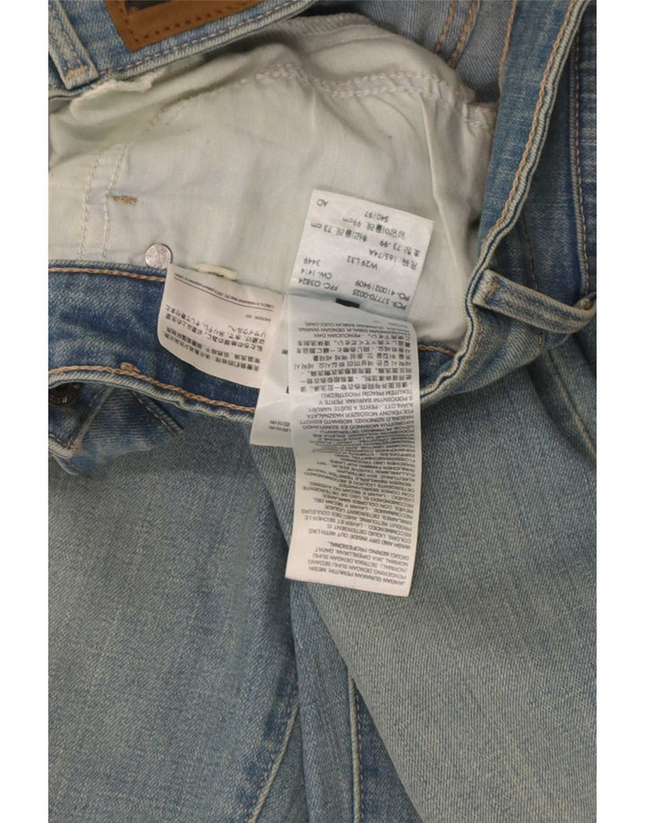 Calça jeans feminina Levi's Demi Curve Mid Rise Bootcut US 8 Médio W29 L32 Azul