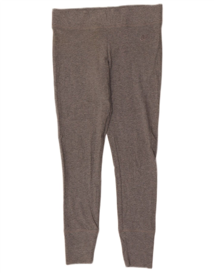 Leggings femininos Nike US 4/6 pequeno cinza algodão